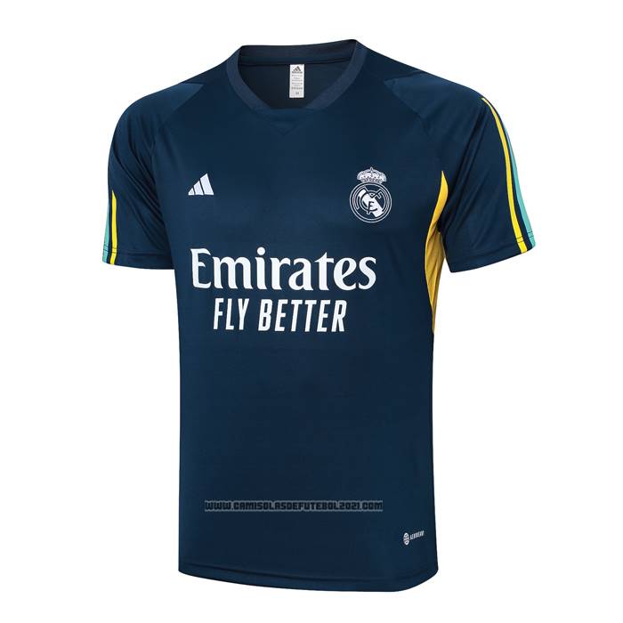 Treinamento Real Madrid 2023-2024 Azul